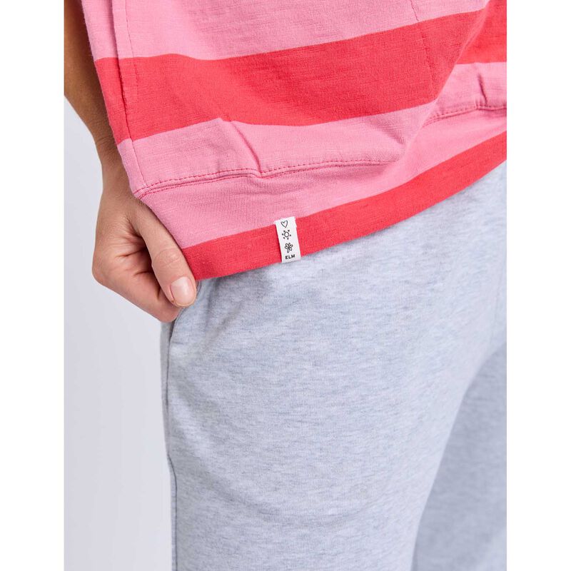 ELM Mazie Block Stripe Sweatshirt image number 2